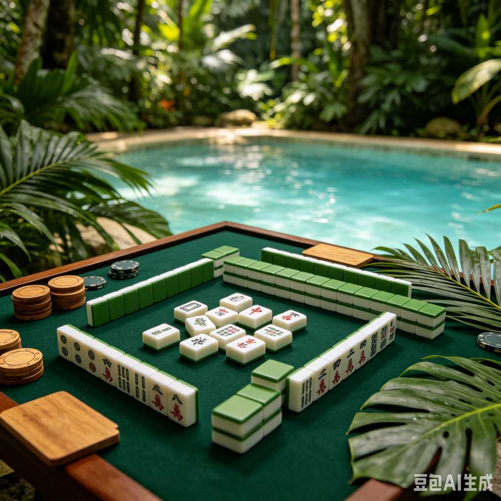 space saving mahjong game set