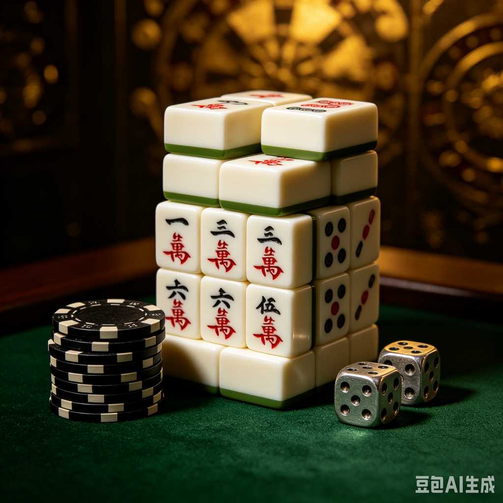 space saving mahjong game set